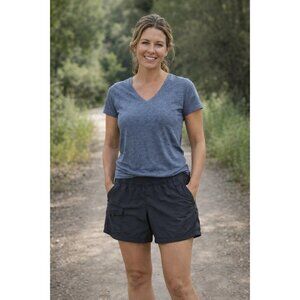 Columbia Charcoal Grey Women's shorts, size 4 L Medium
